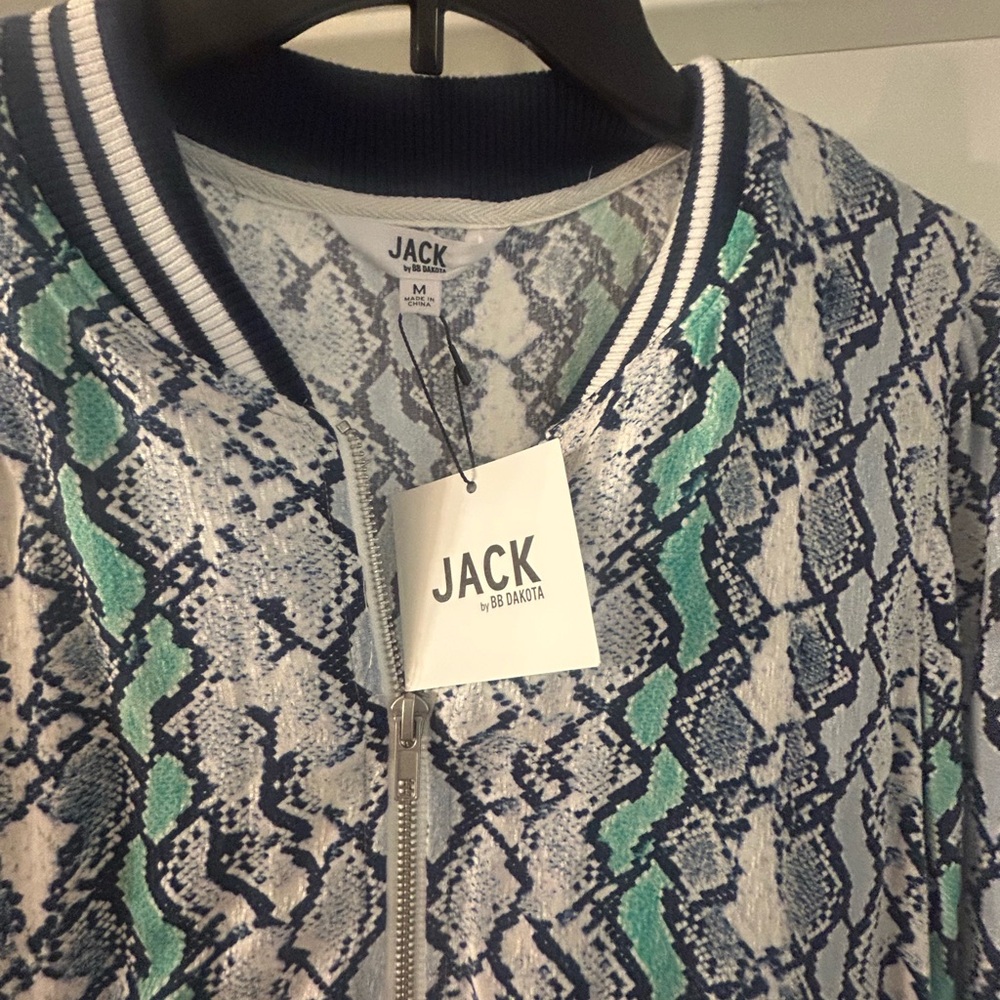 Jack by BB Dakota Multicolor Snakeskin Jacket